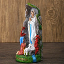 Presépio de Resina da Virgem Maria & São Bernardo