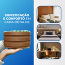 Painel Ripado Laminado de EVA Autocolante Auréon - Sofisticação e Conforto em Cada Detalhe