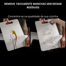 Kit 3 Tábuas de Corte em Aço Inox 304 Antibacteriana Antimofo | Tábua de Cozinha Profissional Lavável Fácil Limpeza para Carne Legumes e Frutas | Higiene Total