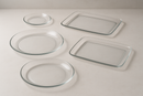 Conjunto 4 Travessas Vidro Temperado - Design Moderno