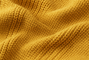 Manta de Sofá Decorativa Mostarda - Tricot 130x170cm