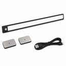 Luminária LED Sem Fio USB Recarregável 40cm com Sensor de Movimento para Armário, Guarda-Roupa, Cozinha e Quarto